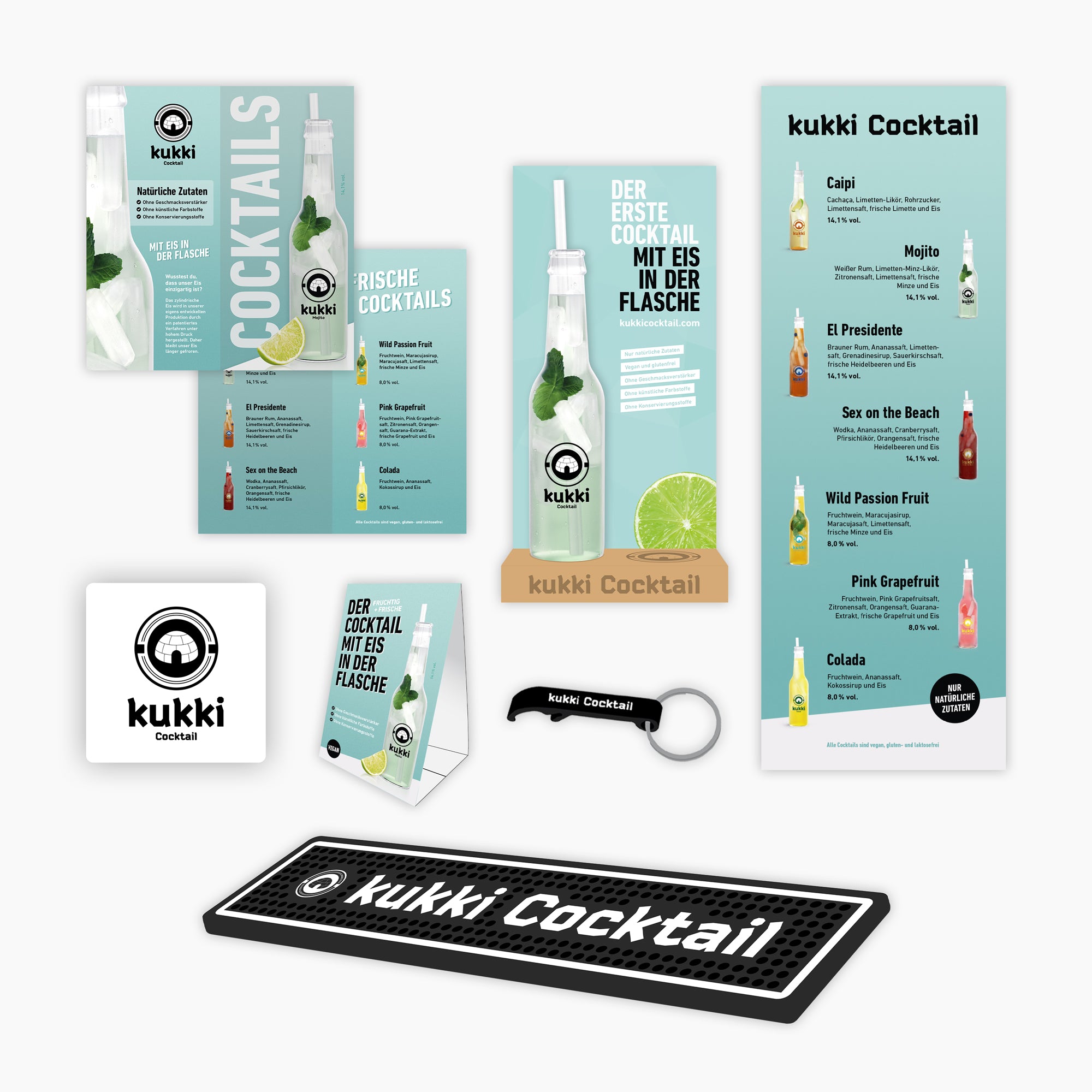 Werbemittelpaket Basic - kukki Cocktail